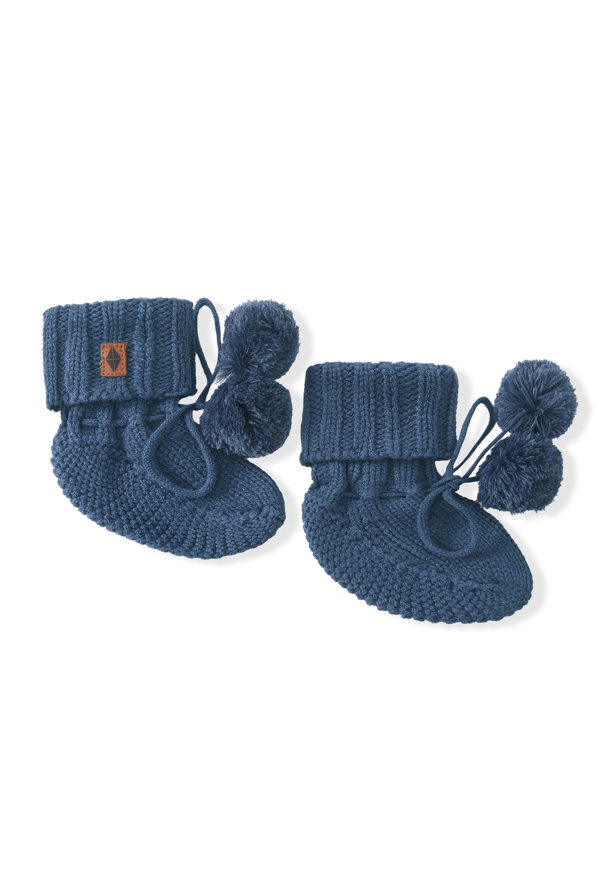 Knit Booties in Oxford