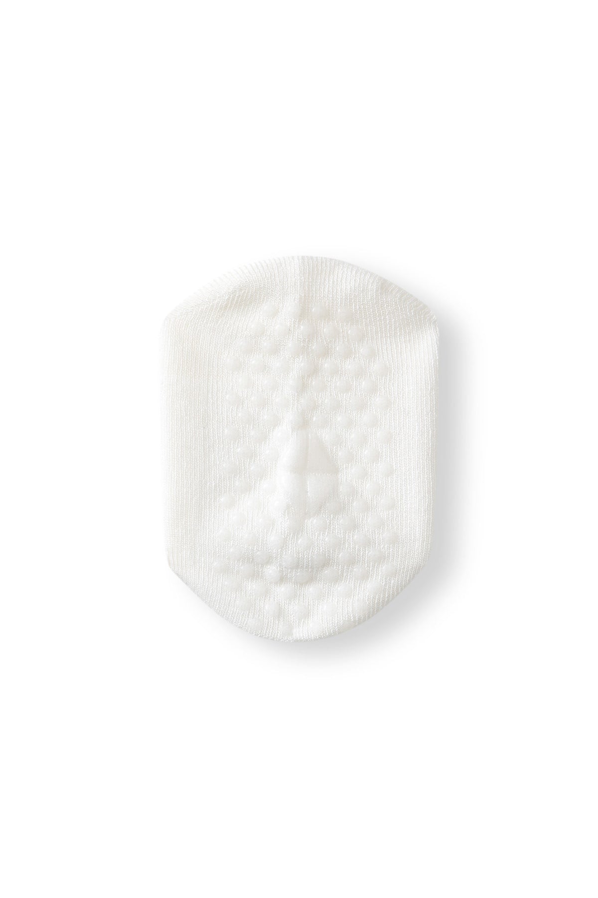 Bottom of sock with grips.