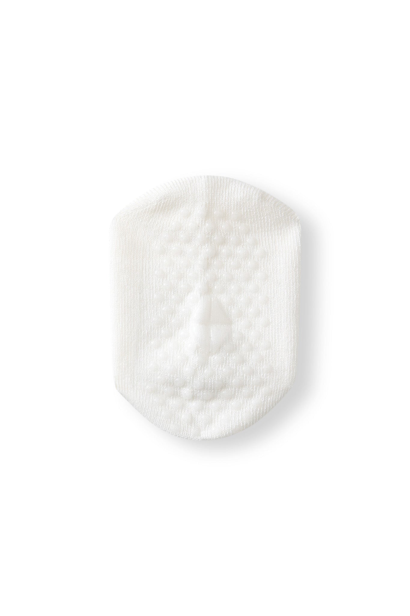 Bottom of sock with grips.