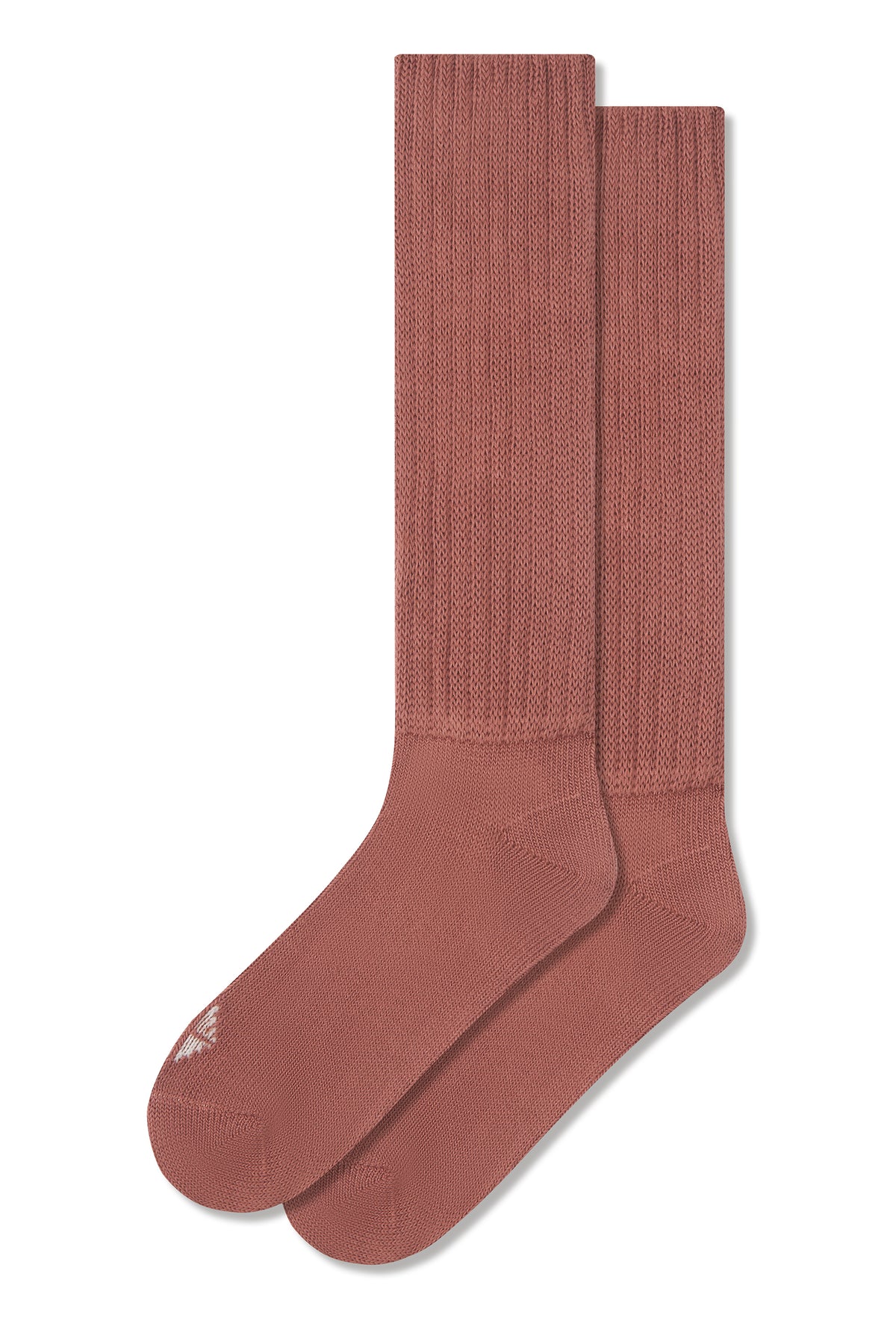 Adult Scrunch Socks in Ember