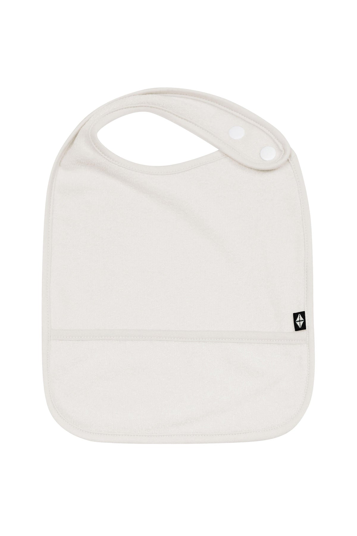 Terry Pocket Bib in Oat