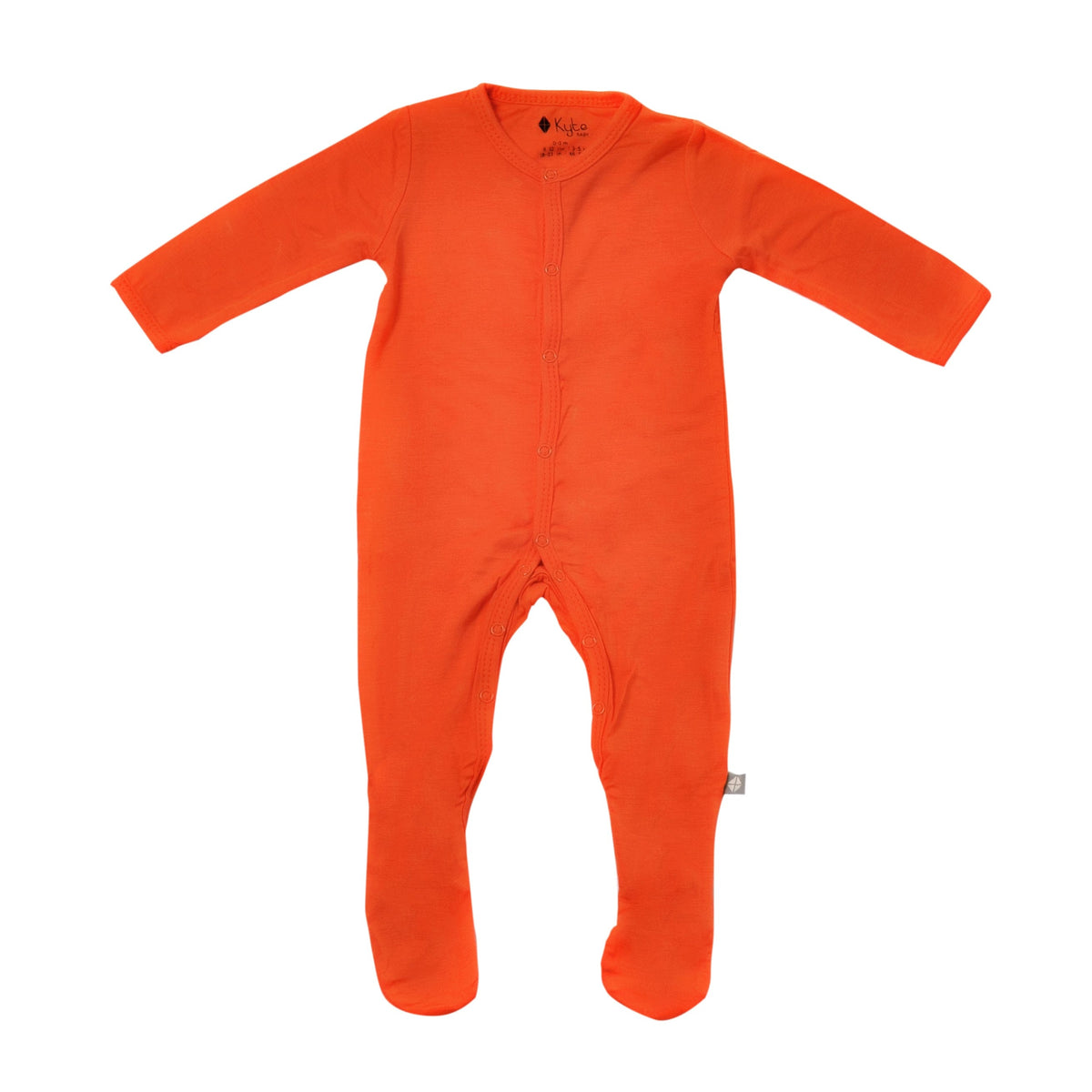  footie in coral