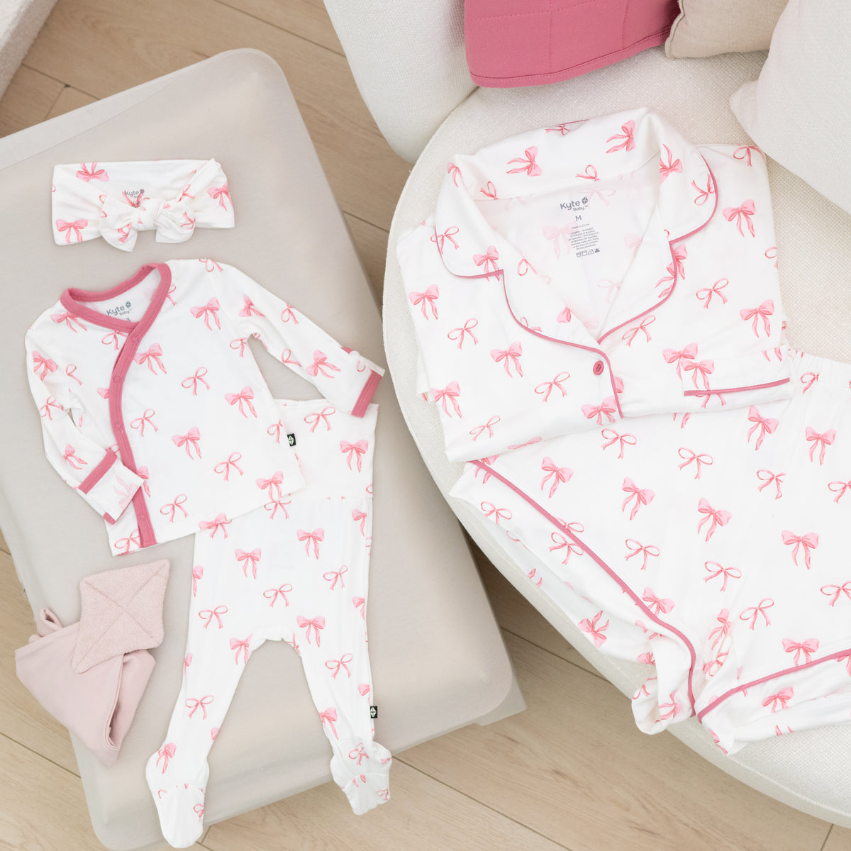 Mommy and me matching pajamas