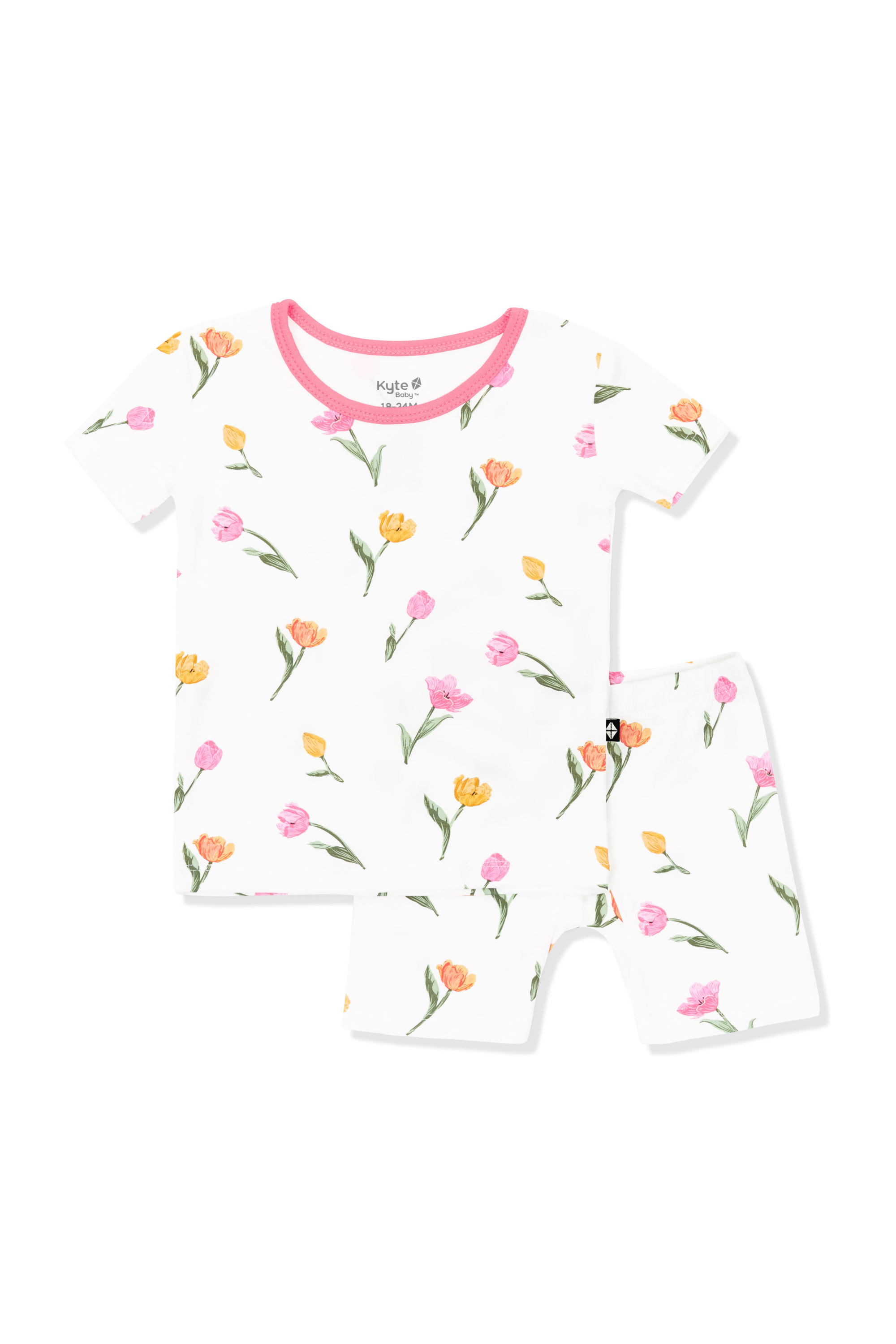 Product photo of the Short Sleeve Pajamas in Tulip