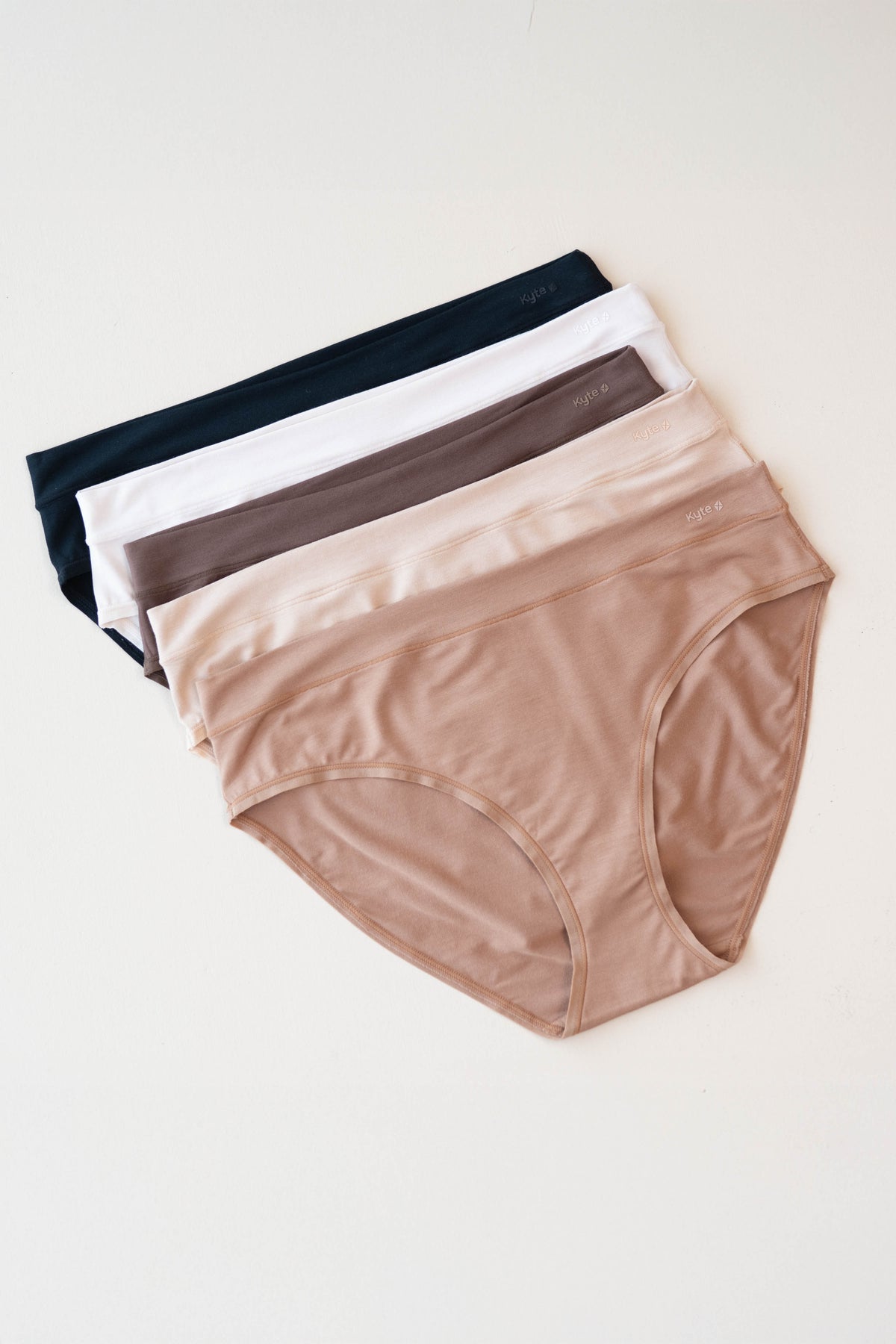 Women's Midi Brief Underwear in range of neutral colors