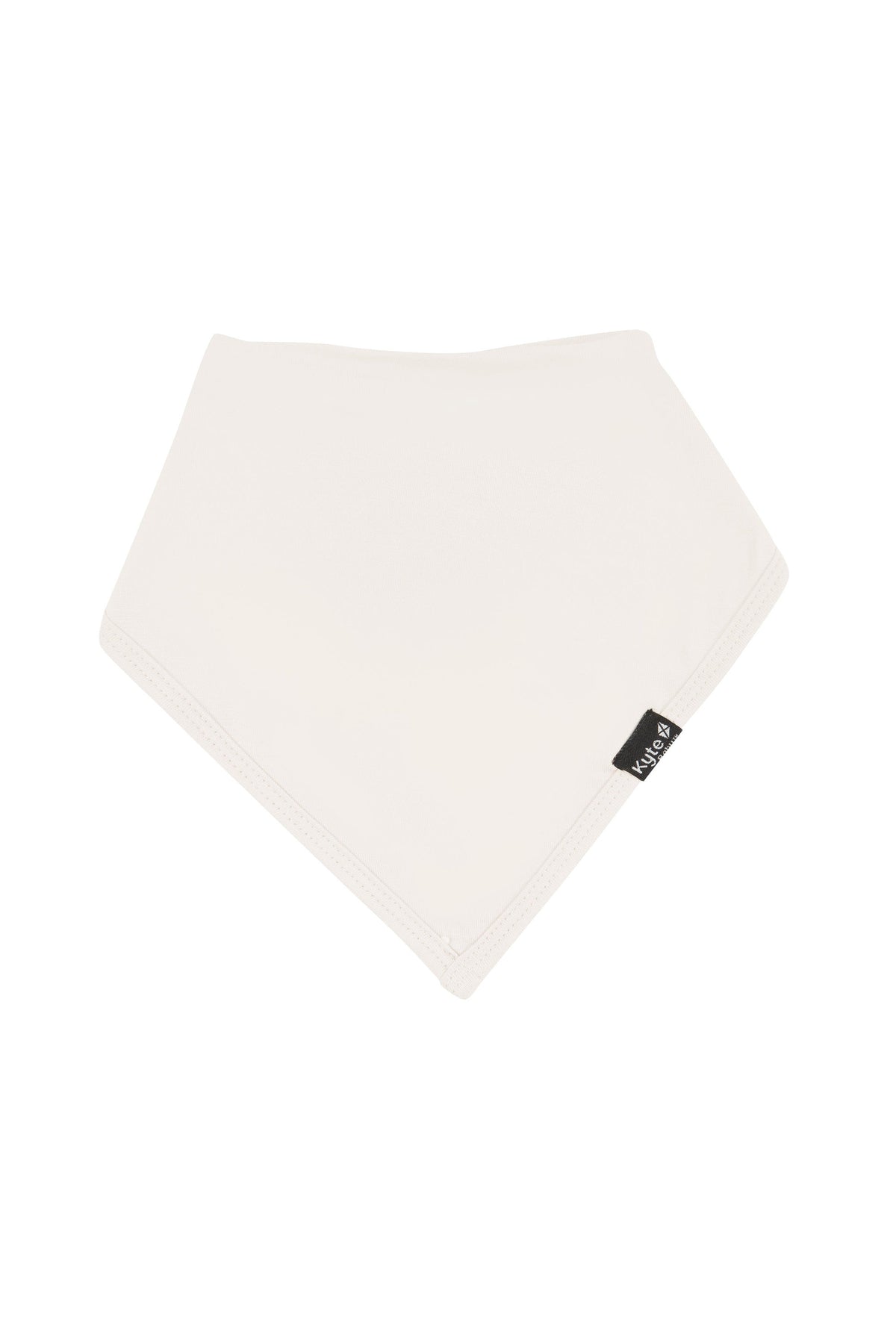 Flat lay of Kyte Baby Bib in Oat