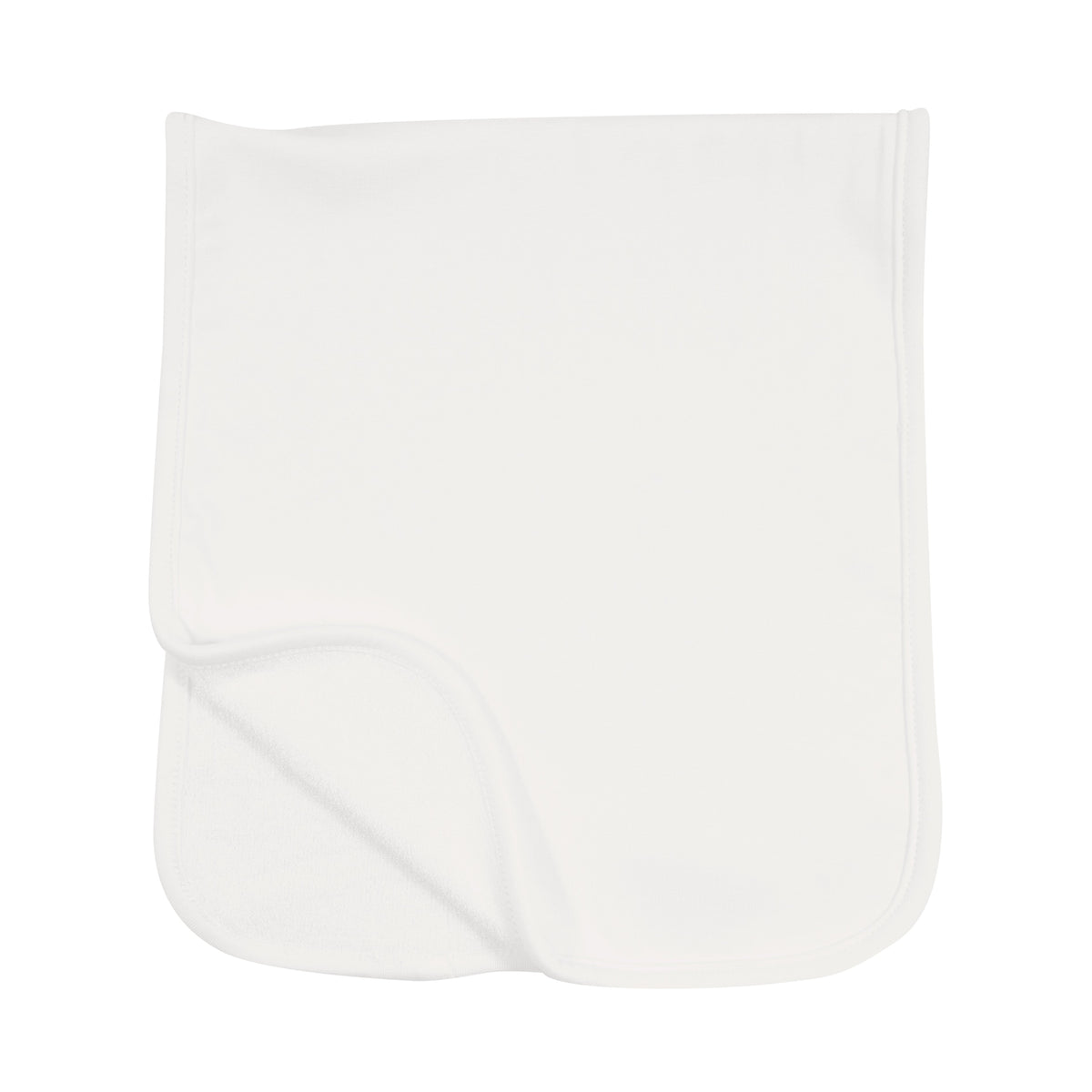 Kyte Baby absorbant Burp Cloth in Cloud fold in half