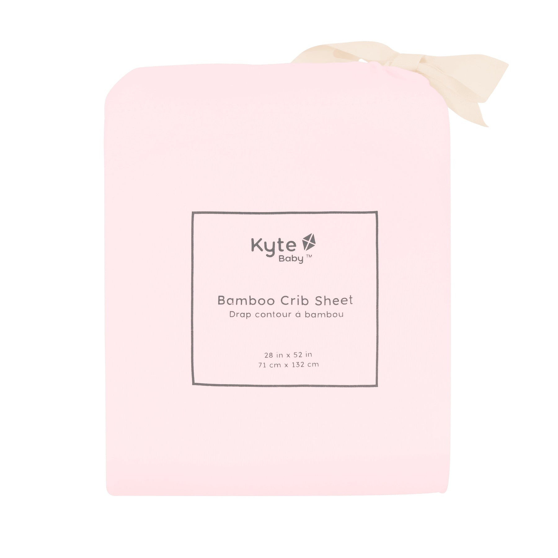 Sakura Kyte Baby standard Crib Sheet in bag