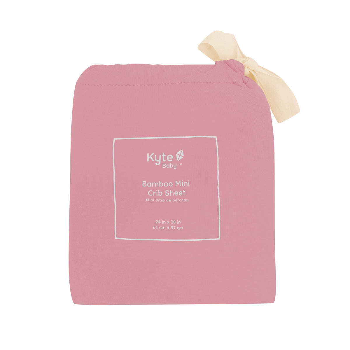 Kyte Baby Mini Crib Sheet Apple Blossom / Mini Crib Sheet Mini Crib Sheet in Apple Blossom