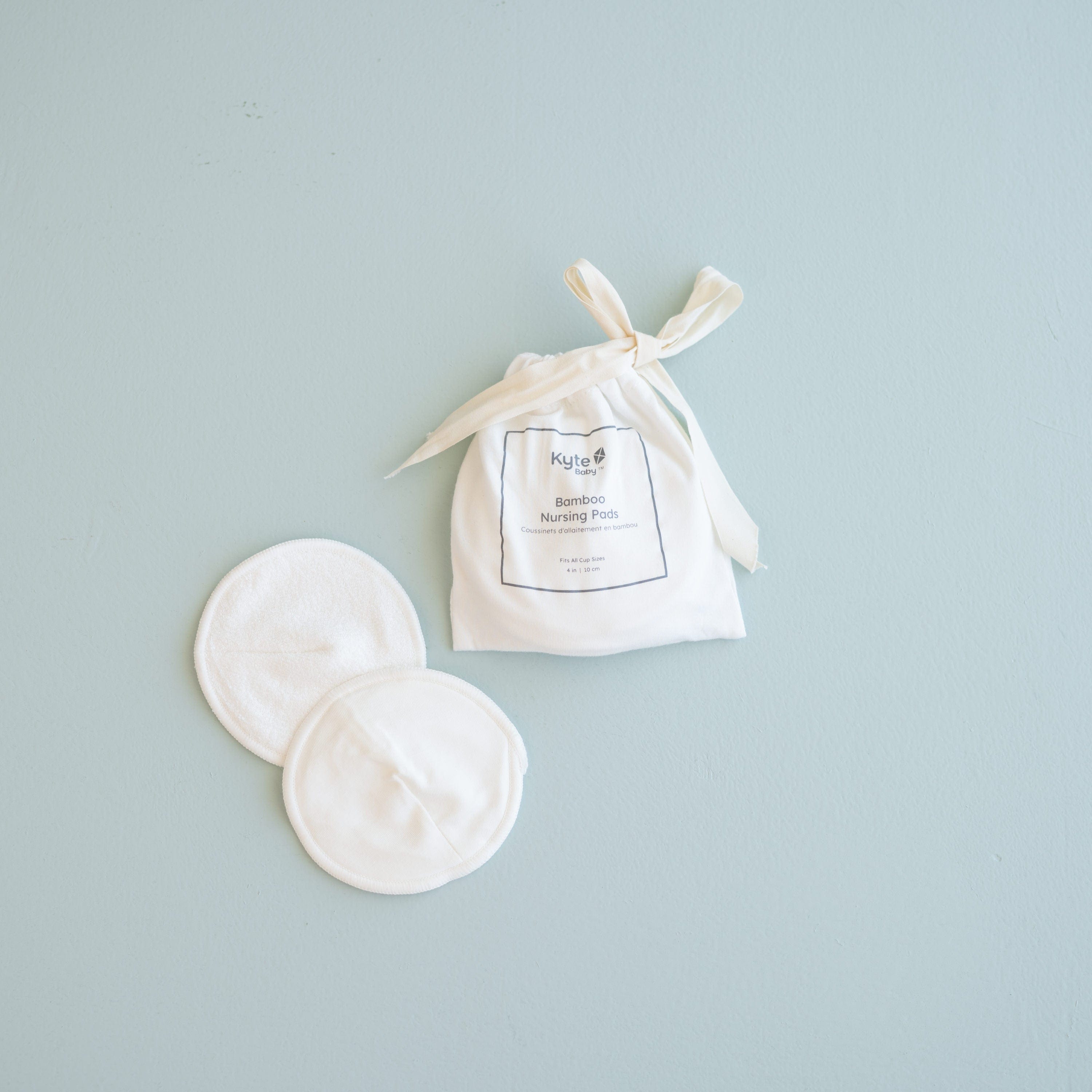 Kyte Baby Nursing Pads with bag in Cloud