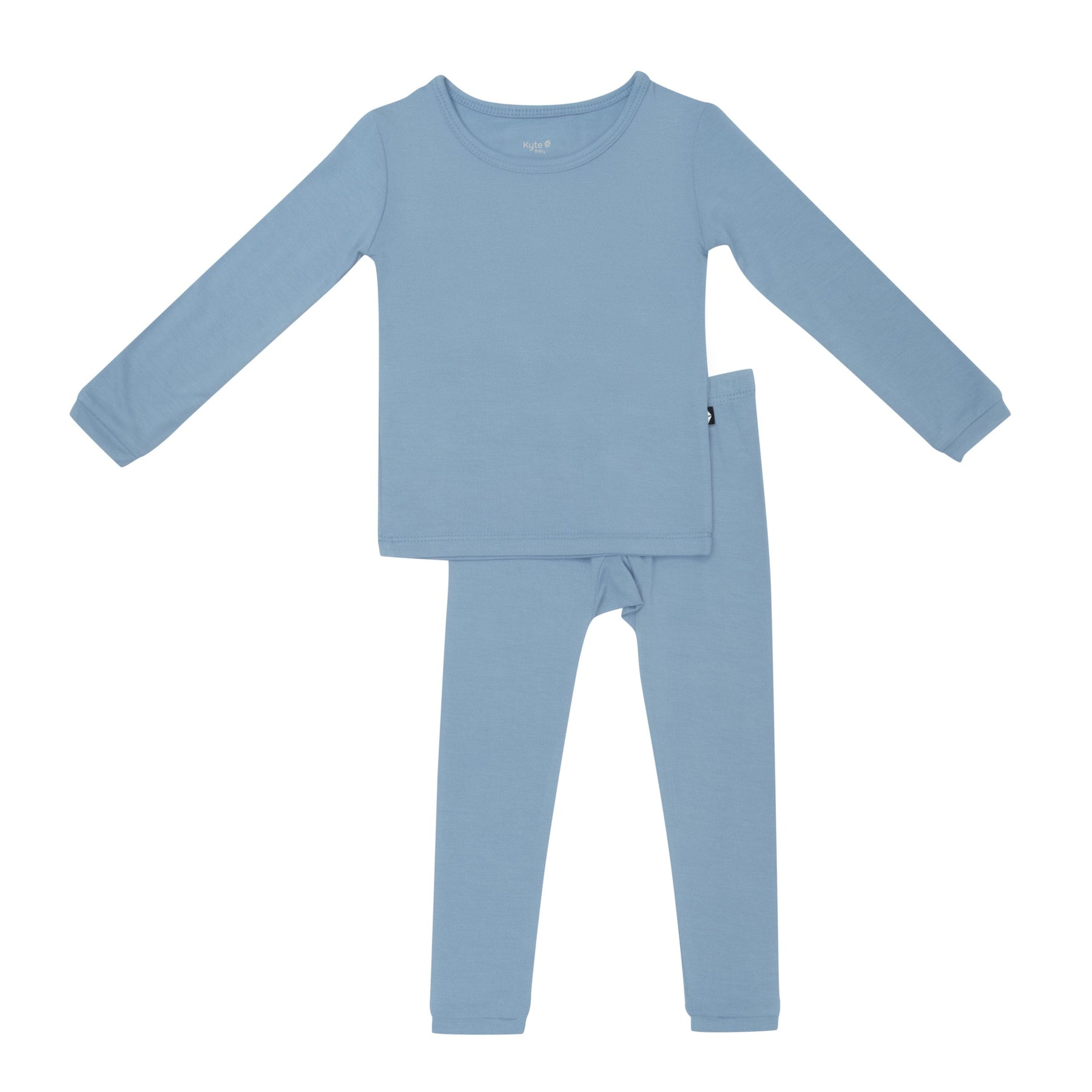 Kyte Baby Long Sleeve Pajamas in Slate 