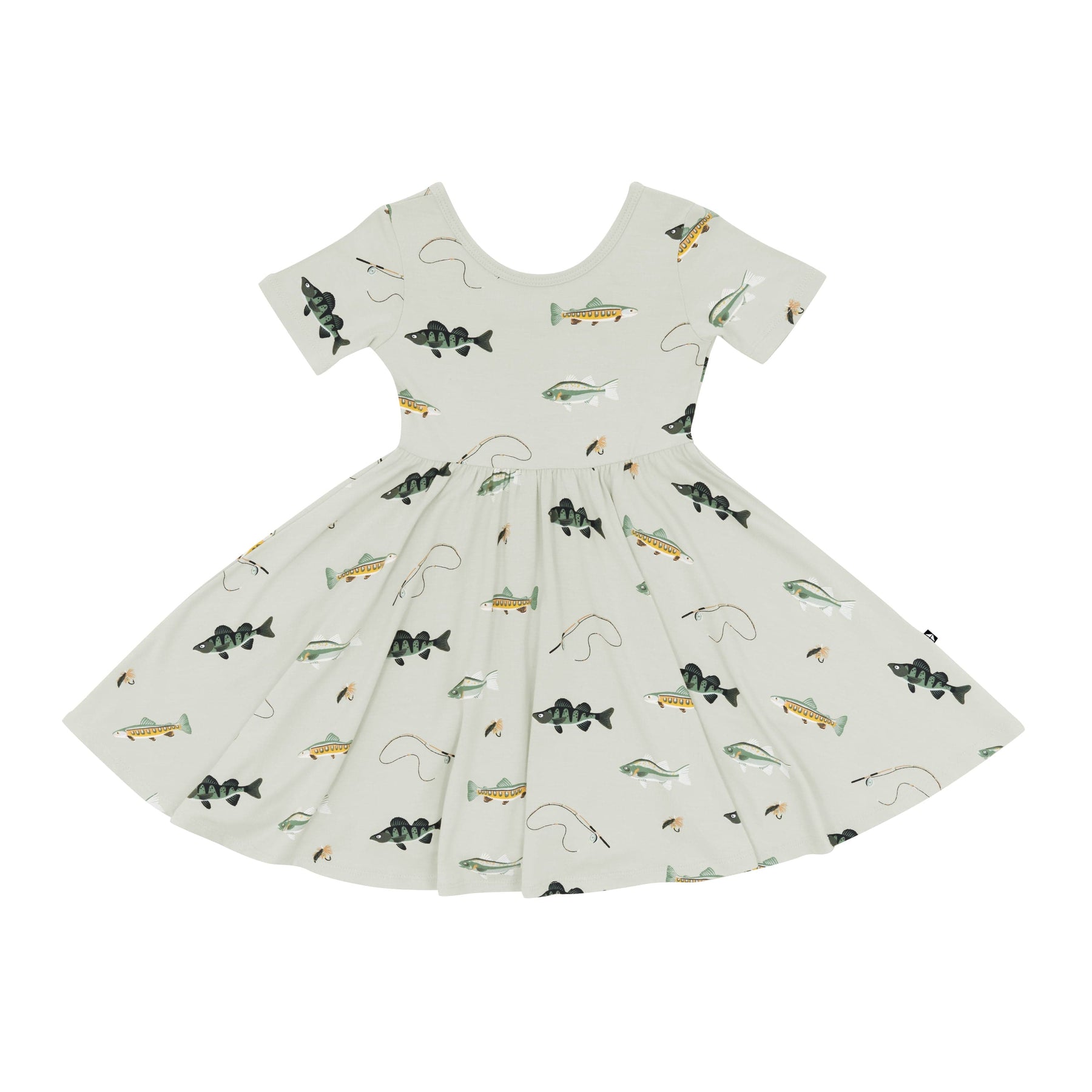 Product photo of the Twirl Dress in Fishing