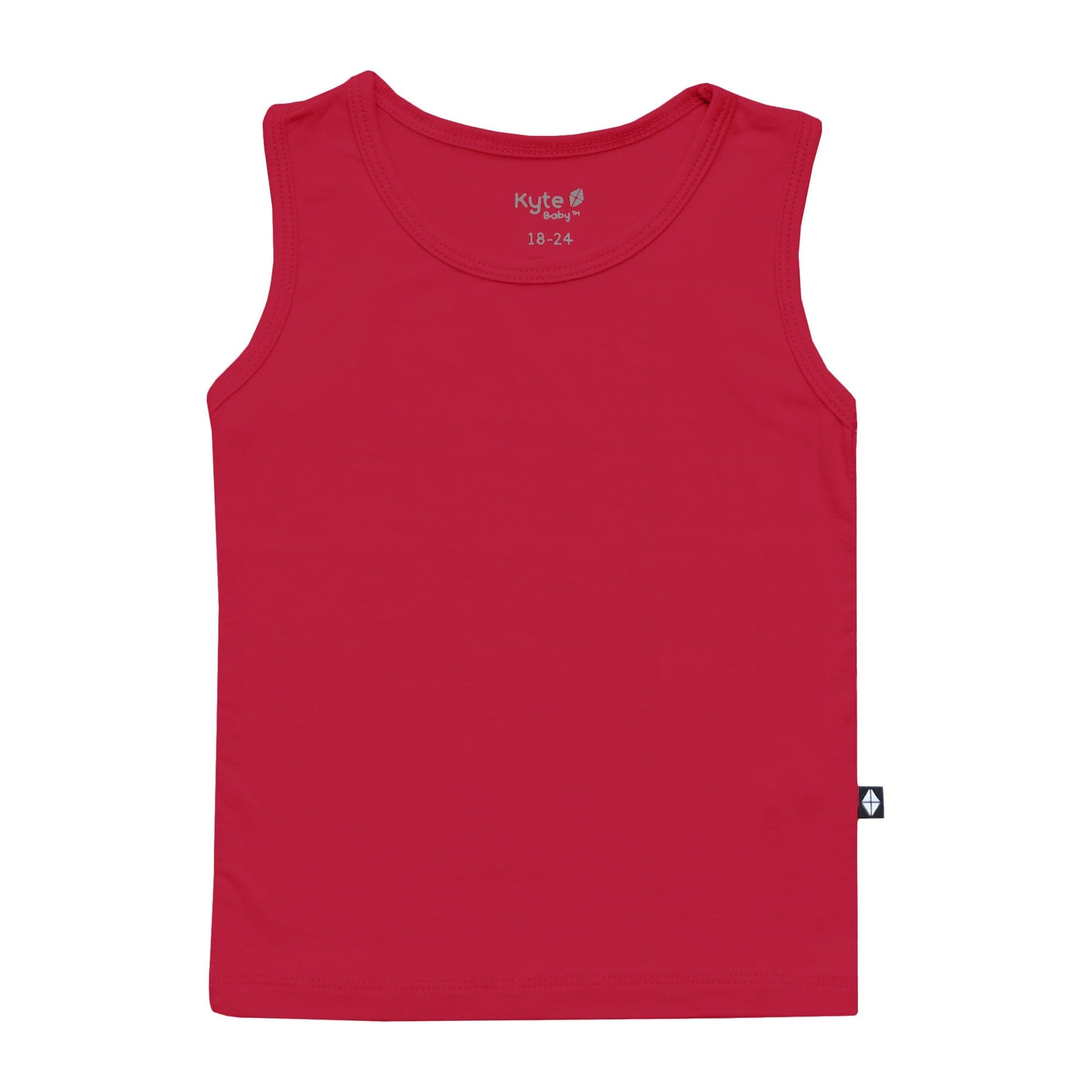 Kyte Baby Toddler Tank Top in Cardinal