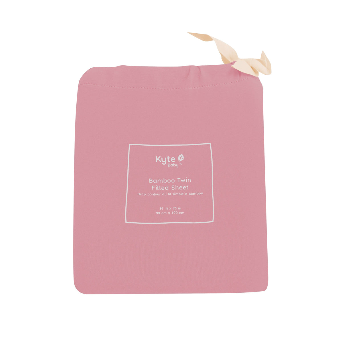 Kyte Baby Twin Sheets Apple Blossom / Twin Sheet Twin Sheet in Apple Blossom