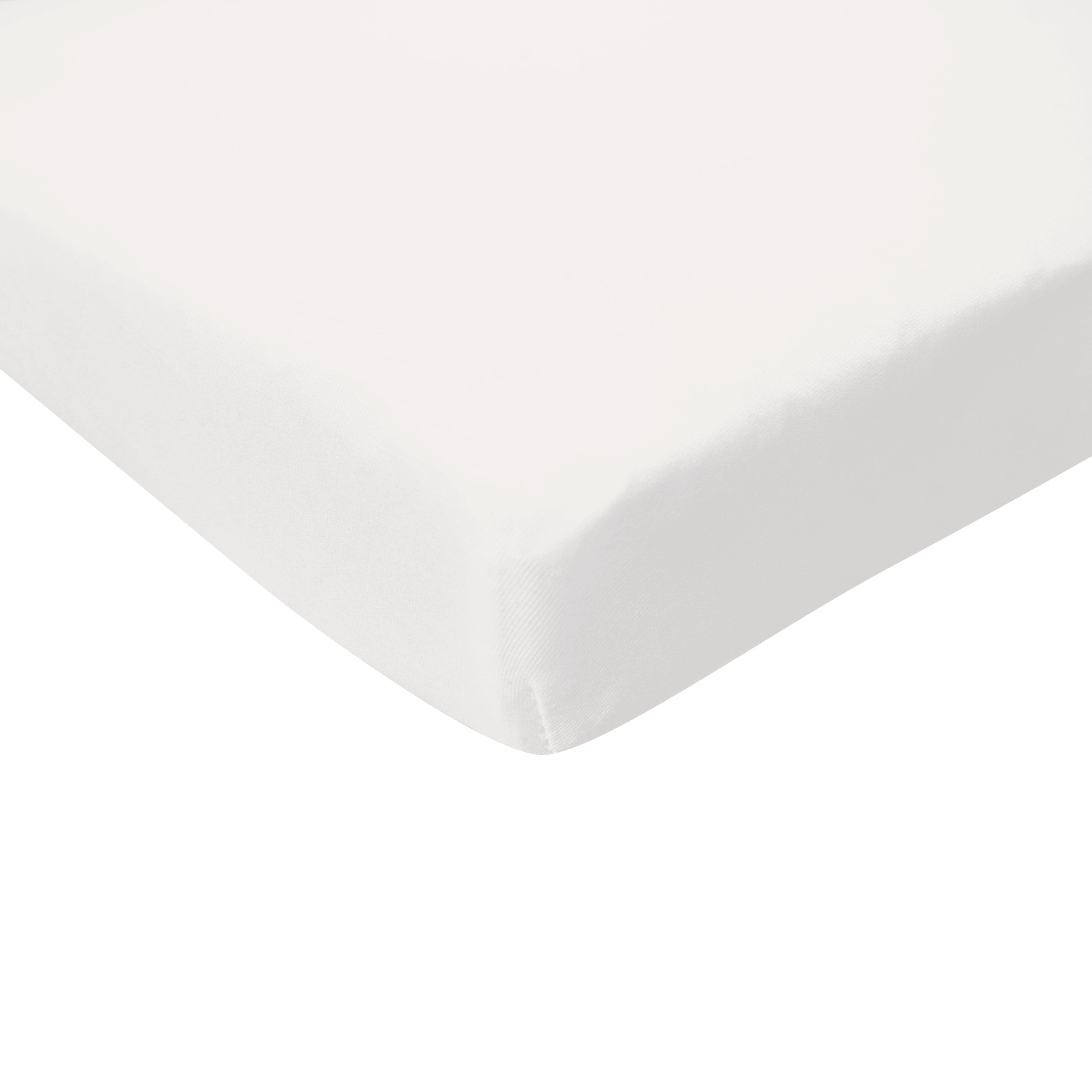 Corner of Kyte Baby Twin Sheet in Cloud