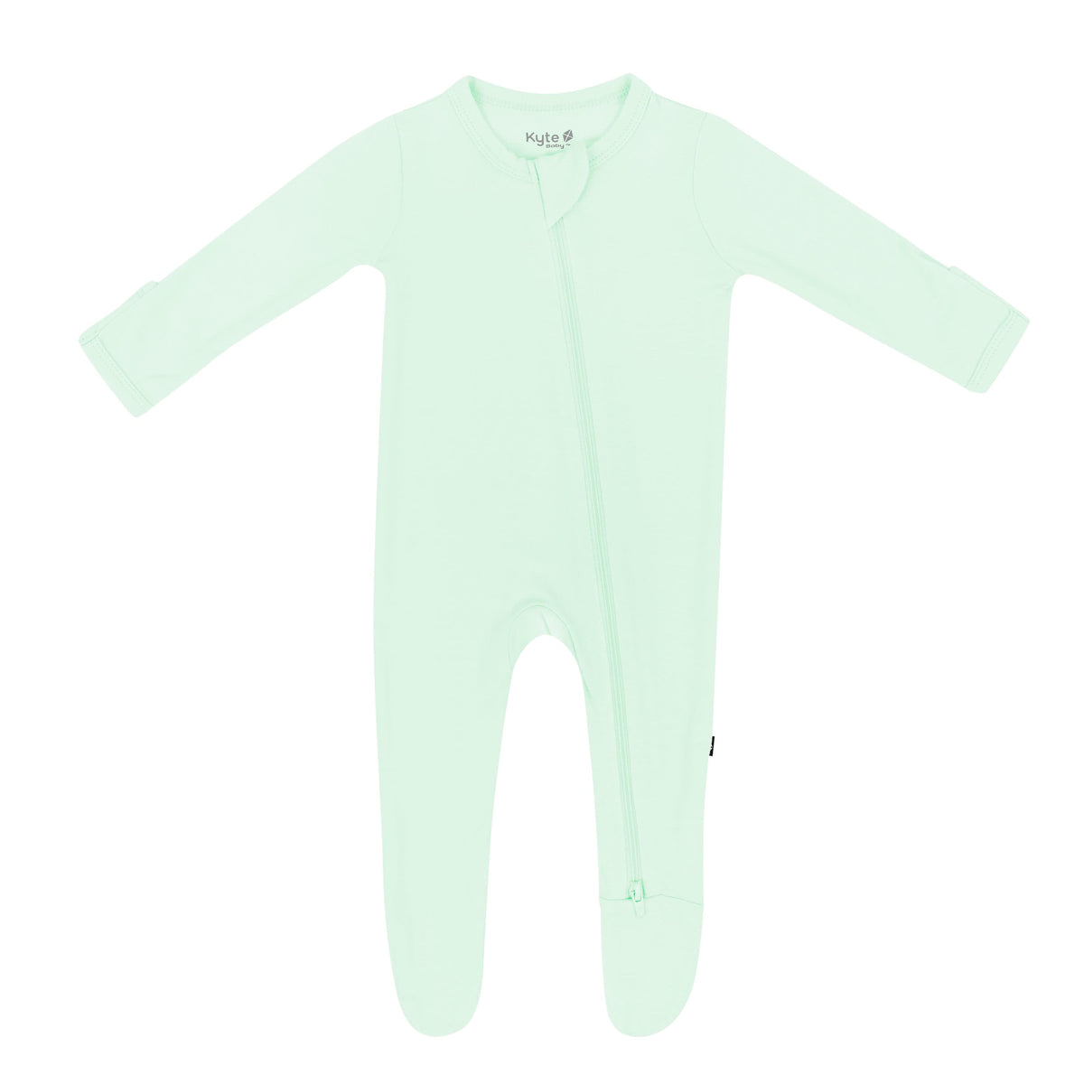 Kyte Baby Zippered Footies Zippered Footie in Mint