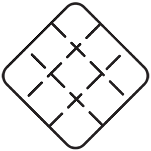 quilted icon