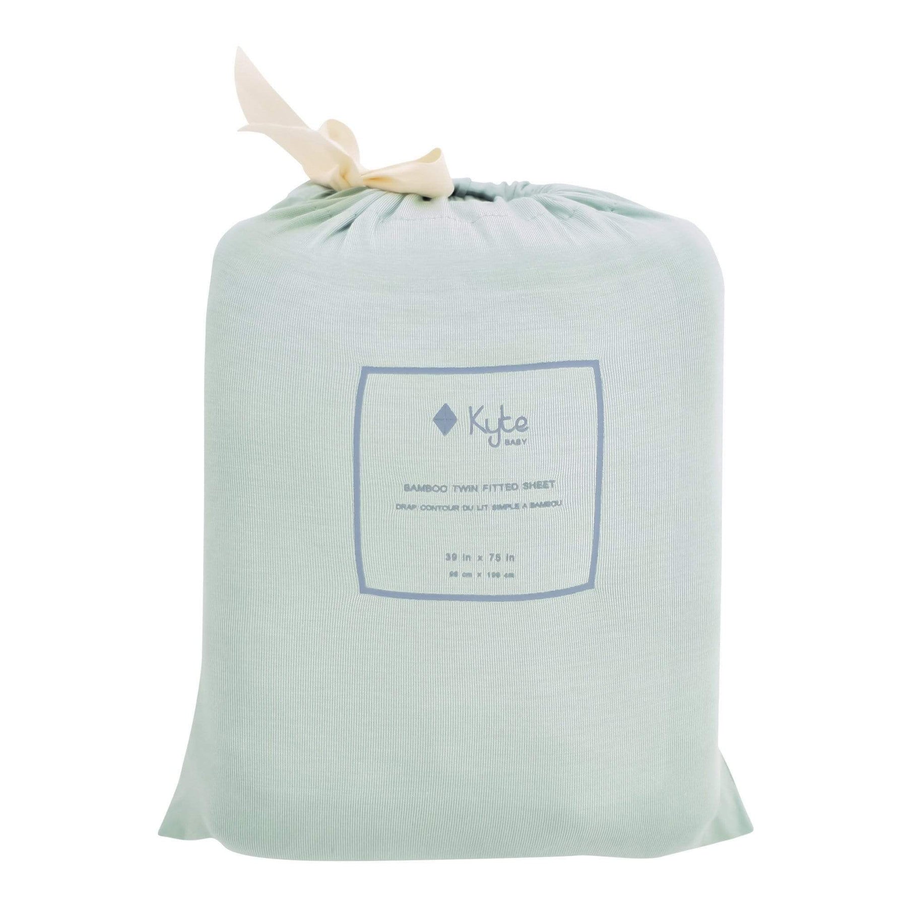Kyte Baby Twin fitted sheet in Sage